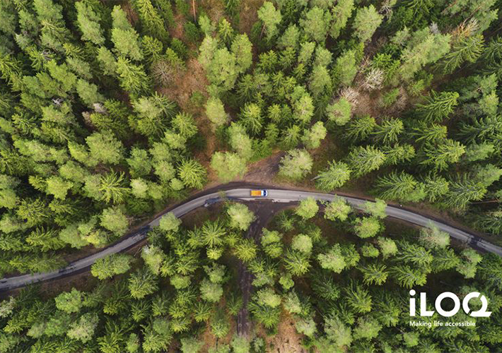 foto noticia iLOQ collaborates with UPS to neutralize CO2 emissions.